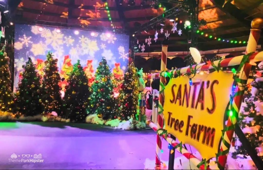 2023 Christmas at Hersheypark Candy Lane Santa's Tree Farm
