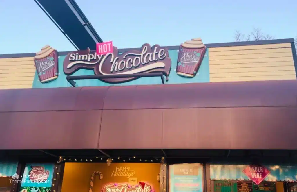 Christmas at Hersheypark Candy Lane Simply Hot Chocolate