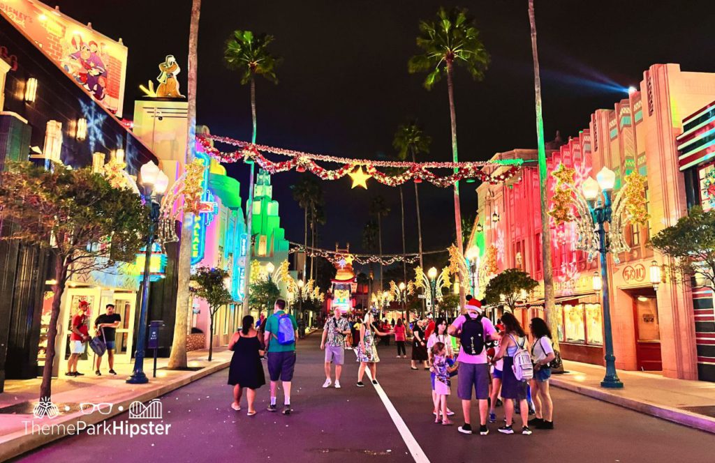 Hollywood Studios Jollywood Nights Christmas Celebration at Disney World
