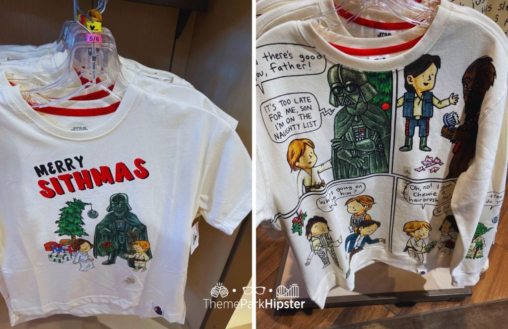 Star Wars Disney World Christmas Merry Sithmas Shirt. One of the best Disney Christmas gifts!