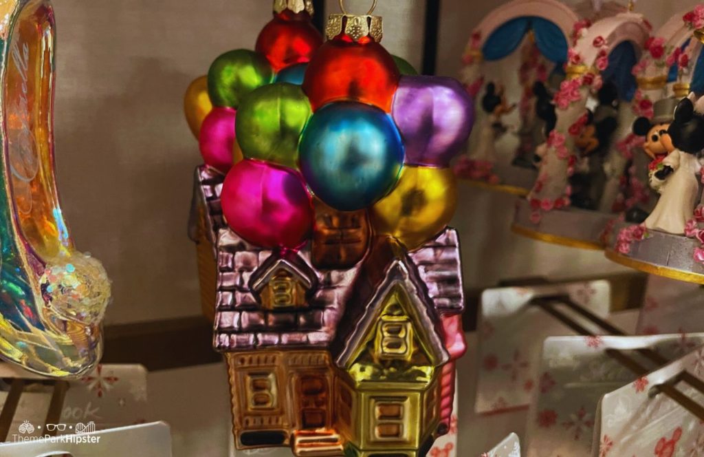 Up Film House with Balloons. One of the Best Disney Christmas Ornaments