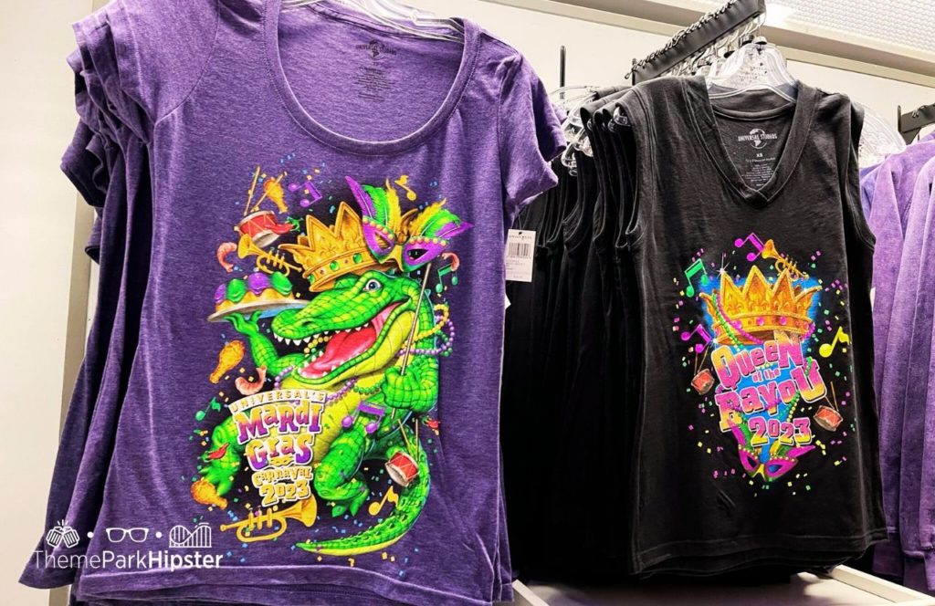 Mardi Gras at Universal Studios Florida Shirts Tribute Store Merchandise and Souvenirs
