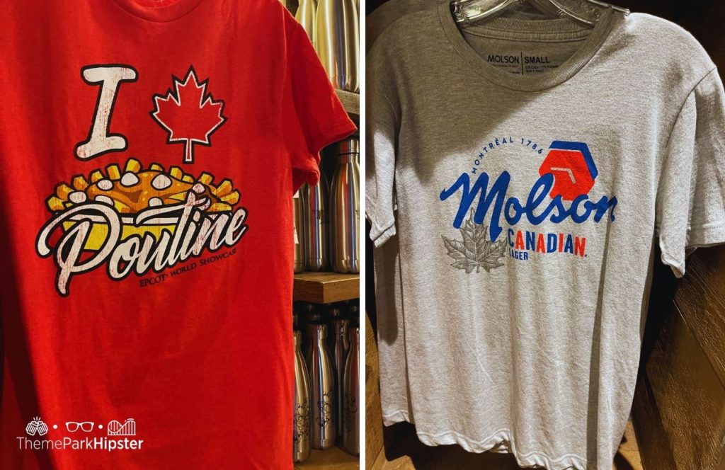 Epcot Theme Park Disney World Canada Pavilion Northwest Mercantile Store with Souvenirs Shirts