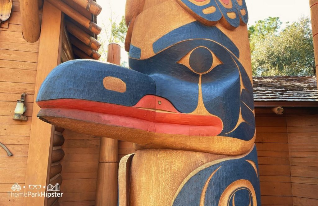 Epcot Theme Park Disney World Canada Pavilion Totem Pole