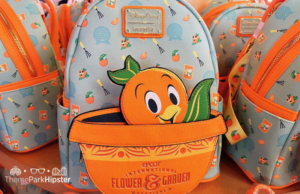 Orange Bird Loungefly Backpack Merchandise Epcot Flower and Garden Festival 2024 at Disney World