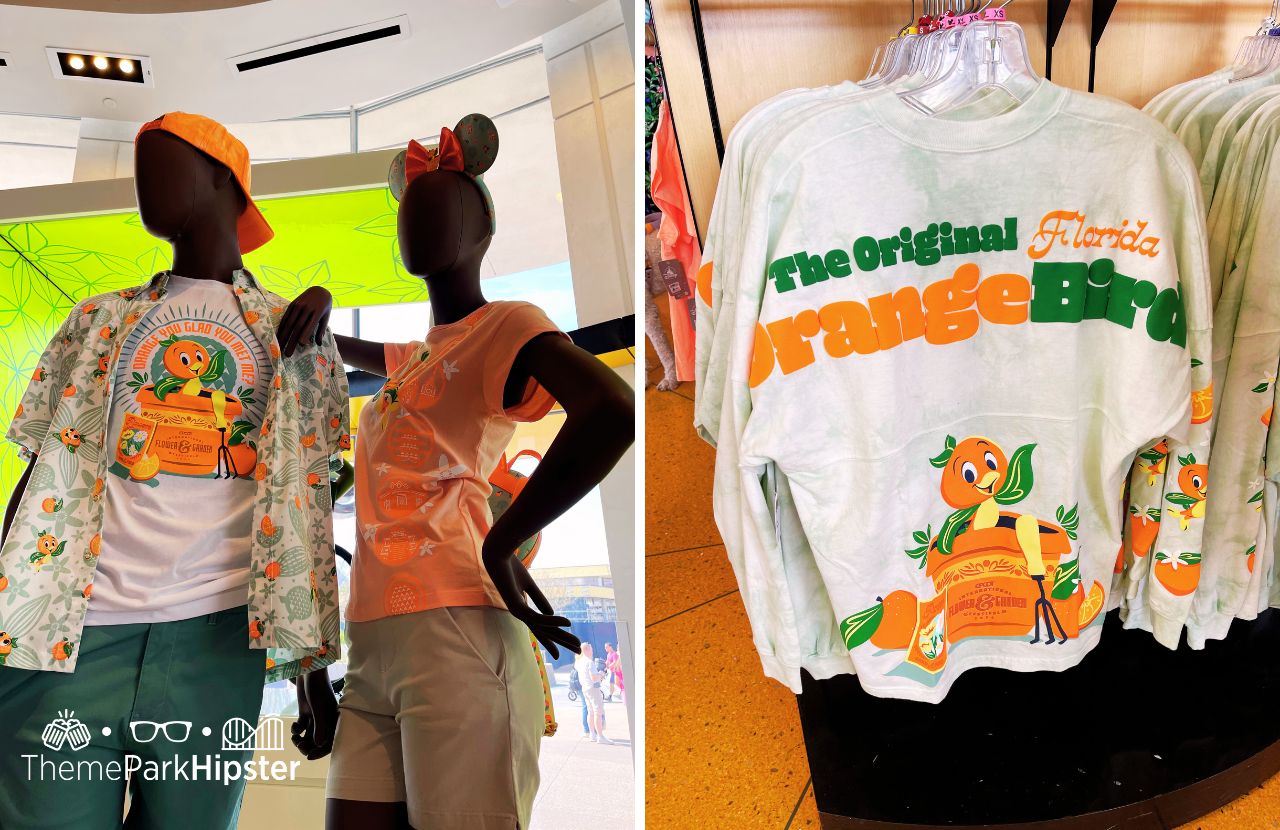 Orlando Bird Merchandise Shirt and Spirit Jersey Epcot Flower and Garden Festival 2024 at Disney World