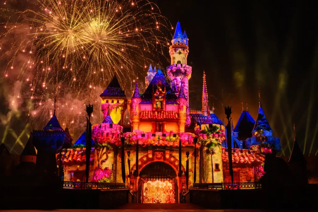 Wondrous Journeys Nighttime Fireworks at Disneyland