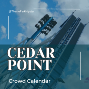 Cedar Point Crowd Calendar Graphic