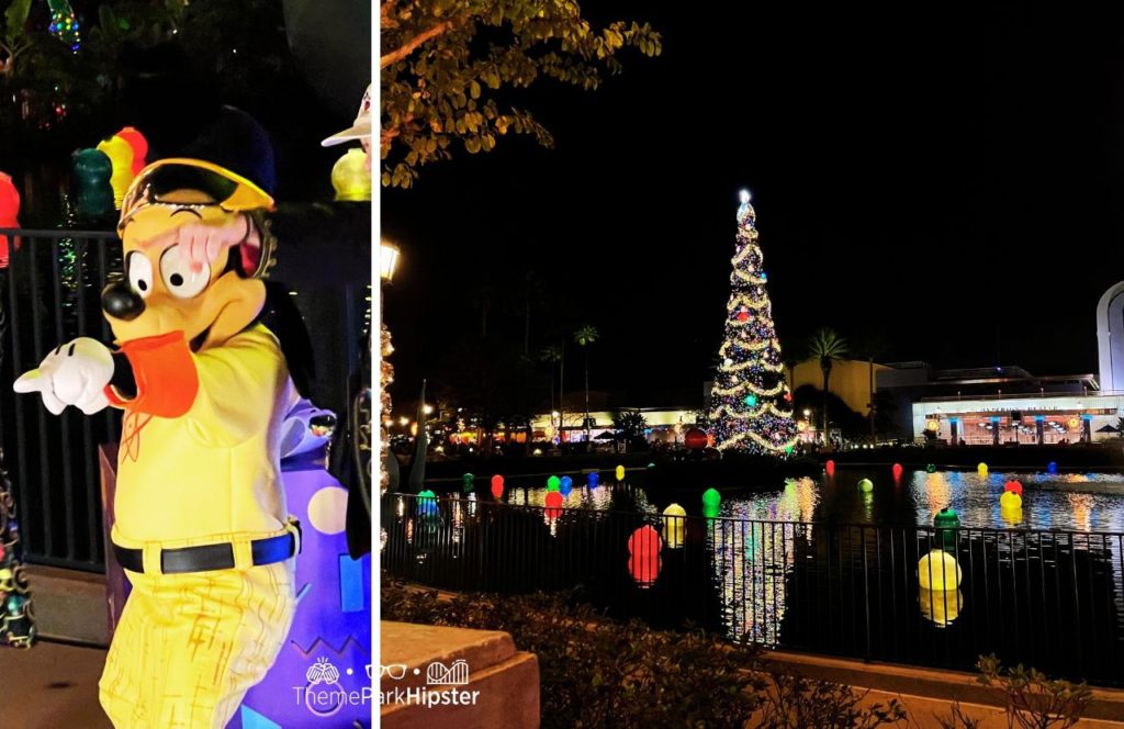 Disney Hollywood Studios Jollywood Nights Christmas Tree Holiday Max from a Goofy Movie Character Meet and Greet 2024