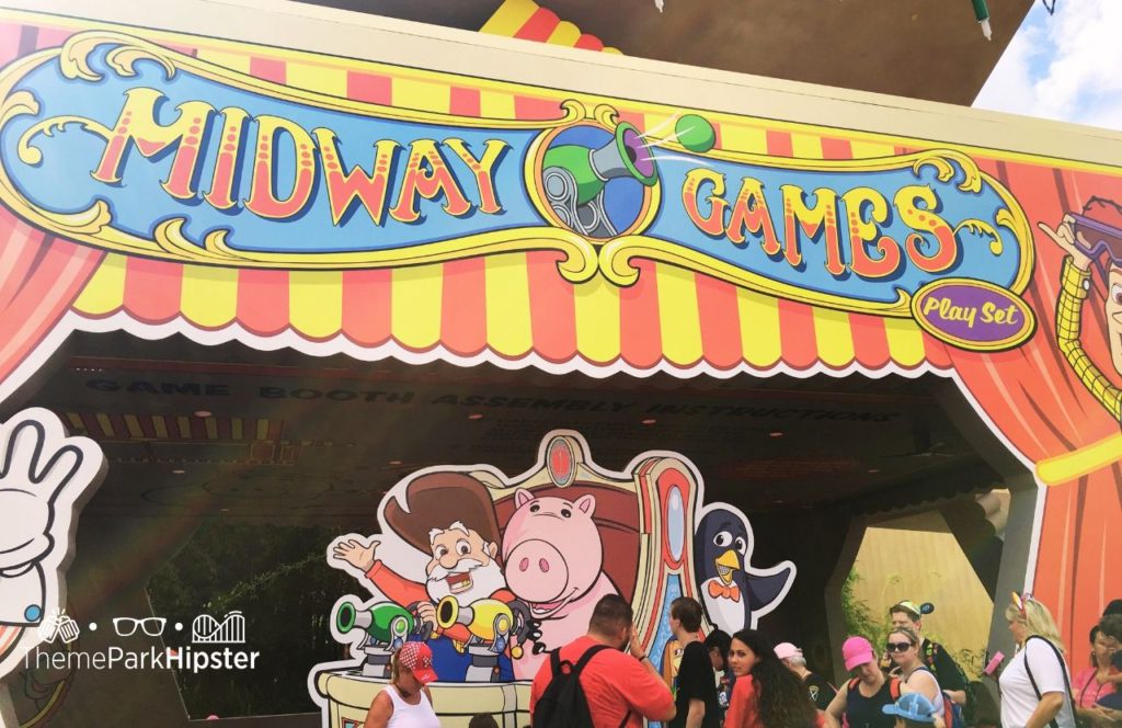 Disney Hollywood Studios Toy Story Land Midway Mania Ride