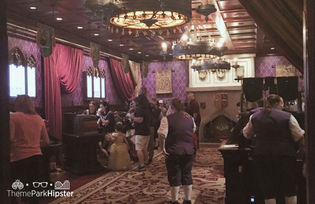 Disney Magic Kingdom Park Be Our Guest Restaurant in Fantasyland Ordering Room