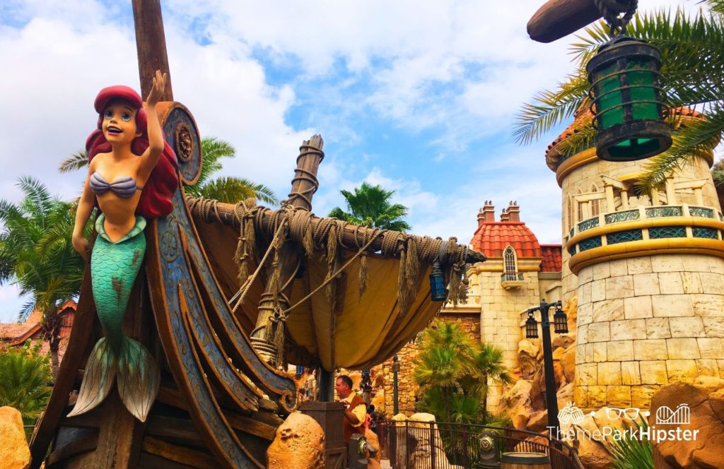 Disney Magic Kingdom Park Fantasyland Ariel Little Mermaid Ride