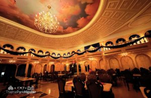 Disney Magic Kingdom Park Fantasyland Beast Castle Be Our Guest Restaurant at Lunch