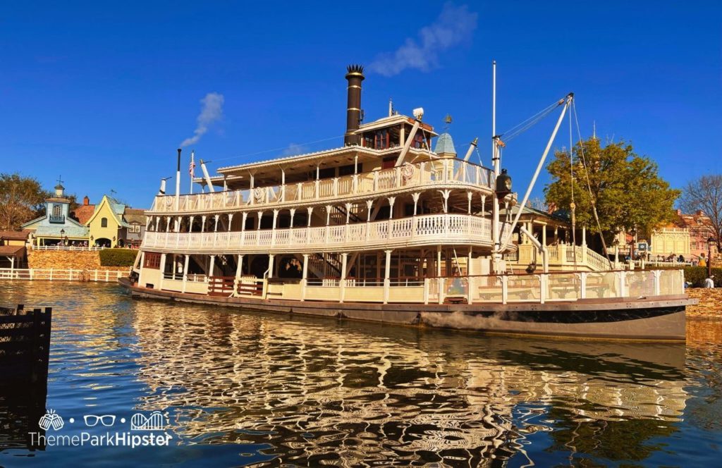 Disney Magic Kingdom Park Frontierland Tom Sawyer Island Liberty Square River Boat. One of the best Disney World experiences you must try!
