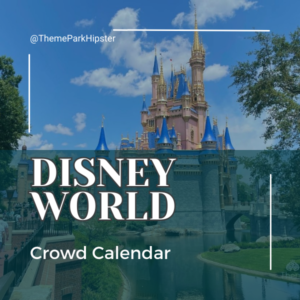 Disney World Crowd Calendar Graphic