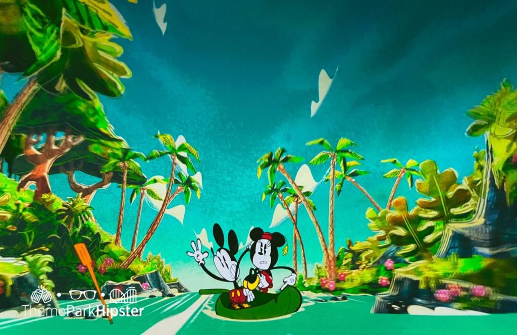 Disney World Hollywood Studios Mickey and Minnie's Runaway Railway