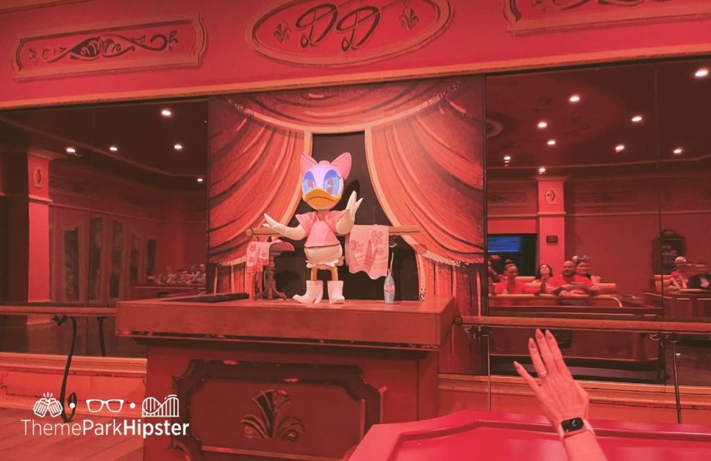 Disney World Hollywood Studios Mickey and Minnie's Runaway Railway with Daisy Dance Scene