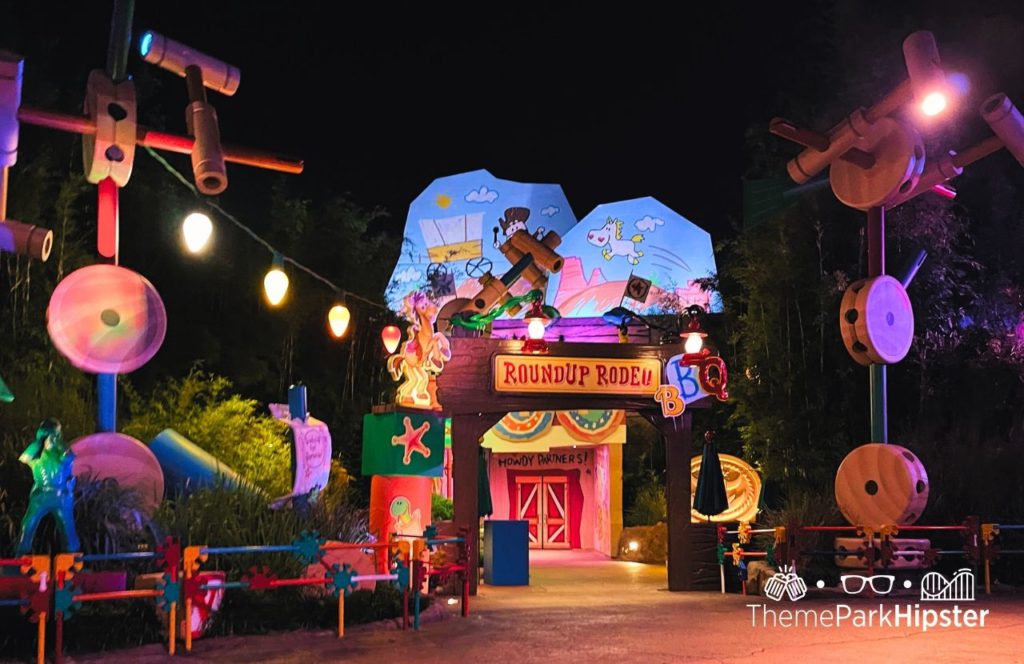 Disney World Hollywood Studios Toy Story Land Roundup Rodeo Restaurant