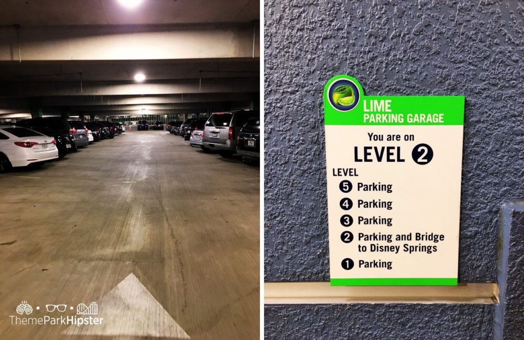 Walt Disney World Disney Springs Parking Lime Garage. Keep reading for the full guide to the cost to park at Disney.