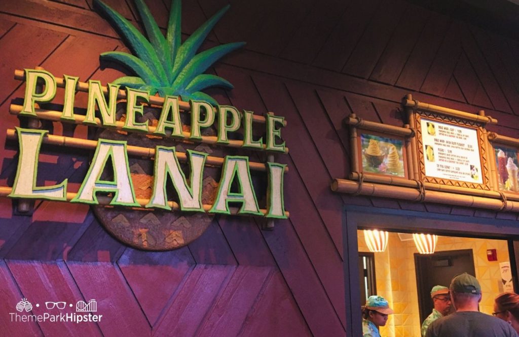 Walt Disney World Polynesian Resort Pineapple Lanai Dole Whip