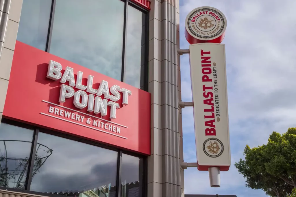 Ballast Point Brewery Restaurant in Downtown Disney at Disneyland