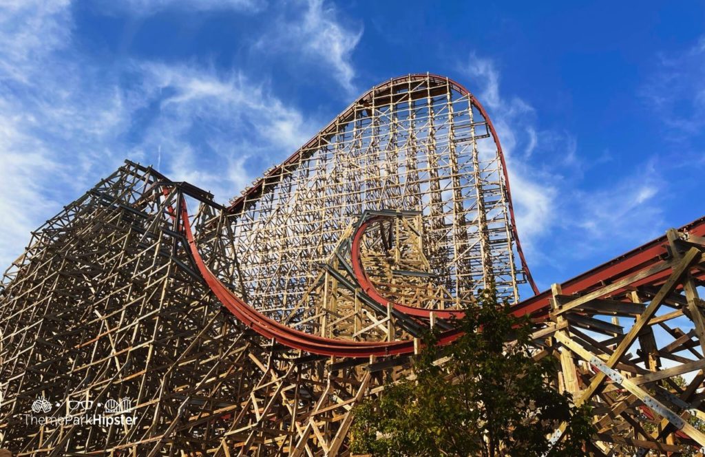 Cedar Point Amusement Park Ohio Frontier Town Steel Vengeance Roller Coaster. One of the best things to do at Cedar Point.