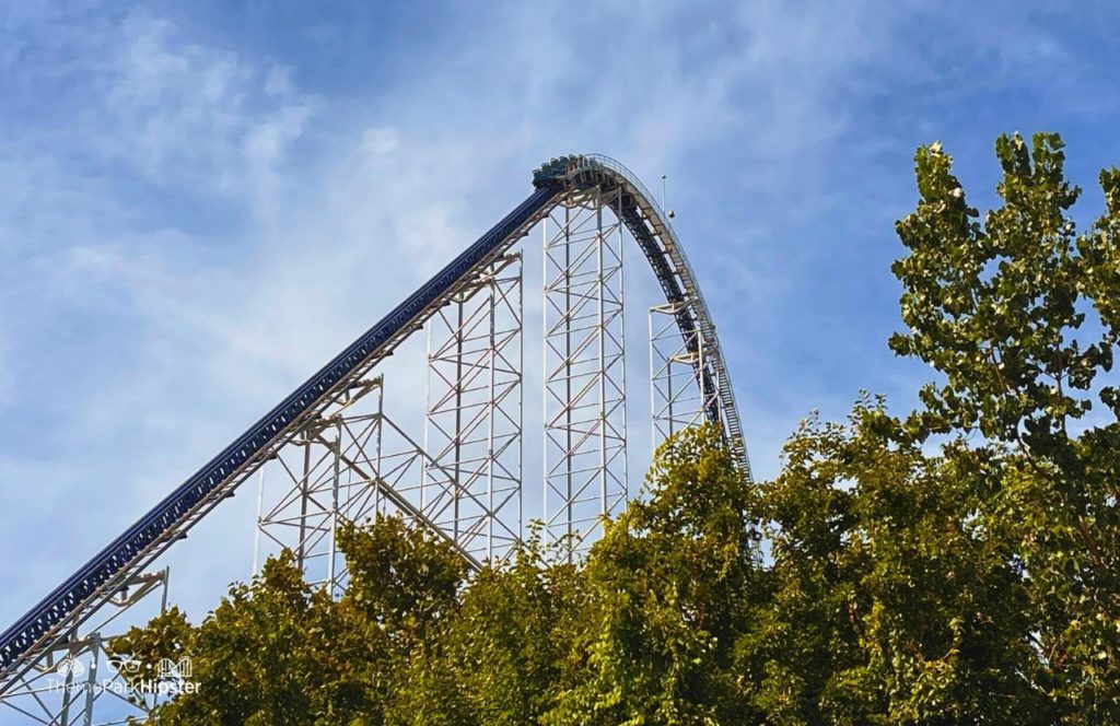 Cedar Point Amusement Park Ohio Millennium Force Roller Coaster. One of the best rides at Cedar Point.