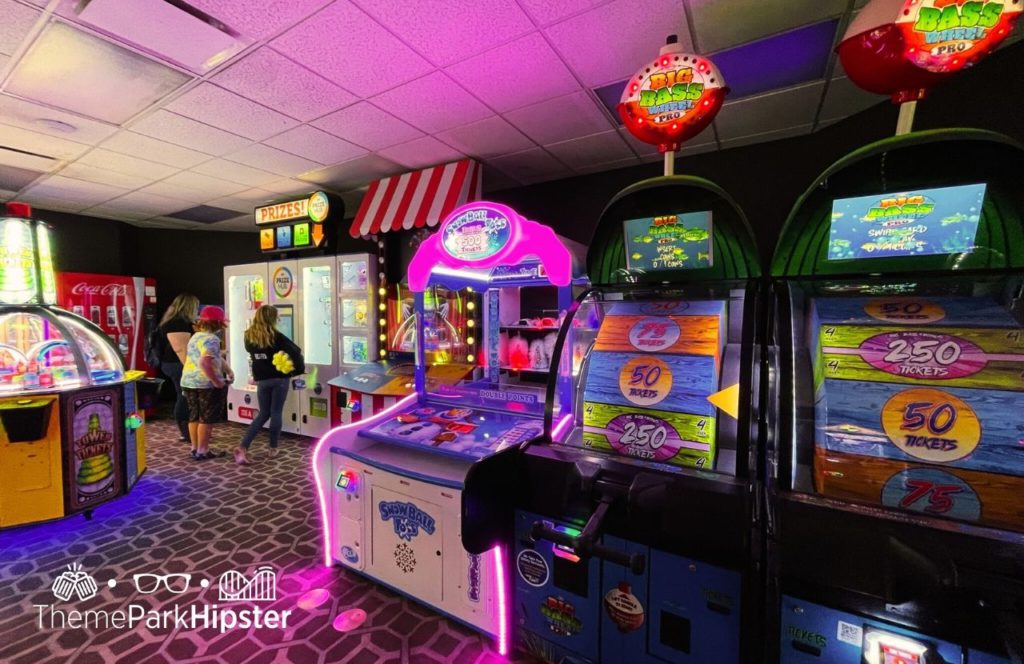 Cedar Point Ohio Hotel Breakers Arcade. One of the best hotels near Cedar Point.