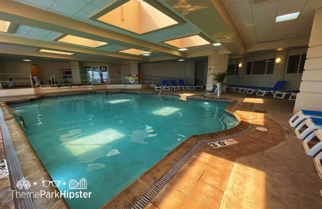 Cedar Point Ohio Hotel Breakers Indoor Pool. One of the best hotels near Cedar Point.