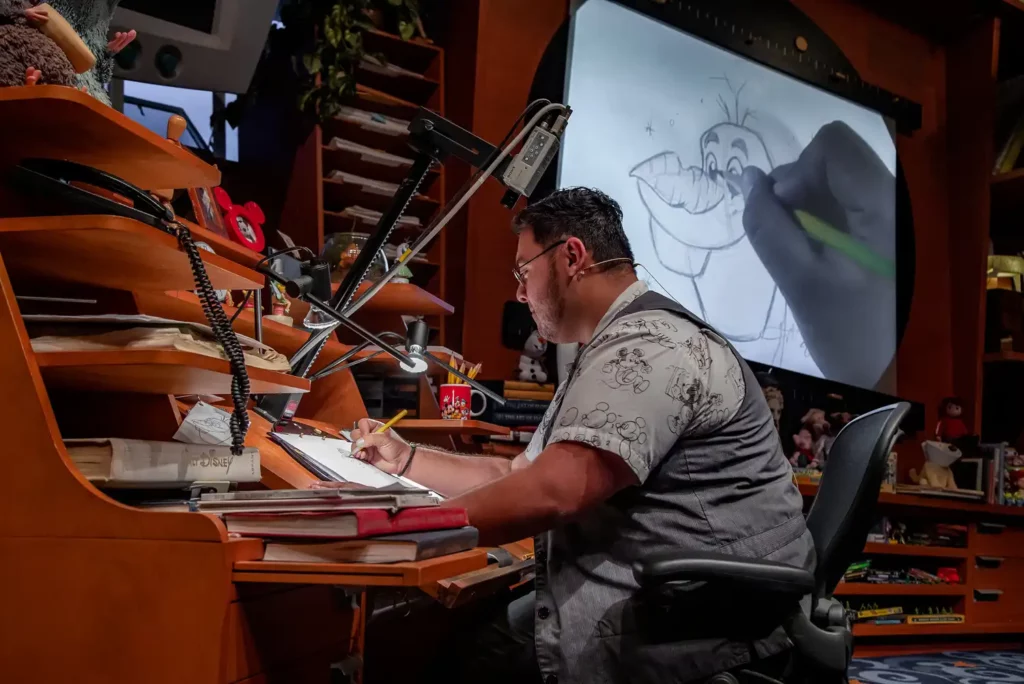 Disneyland California Adventure Animation Class