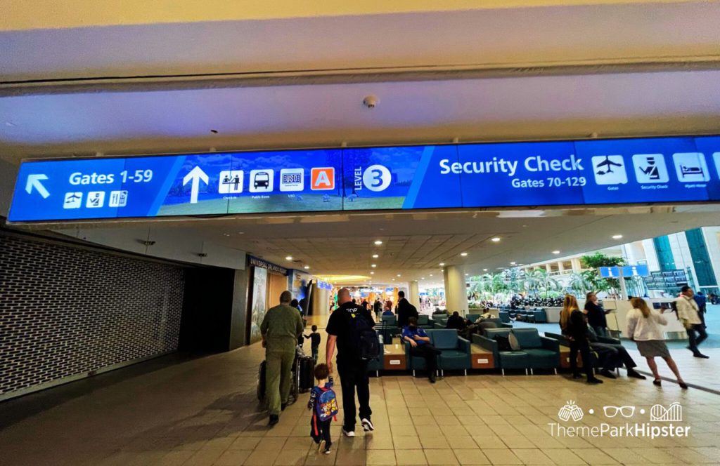 Orlando Airport Gates and Security Check. Keep reading to see how much it cost to go to Disney World and how to save for your trip.