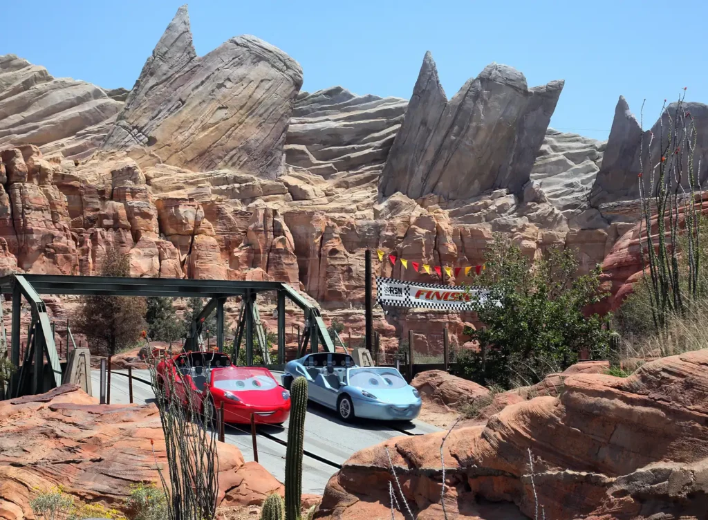 Radiator Springs Ride at Disney California Adventure