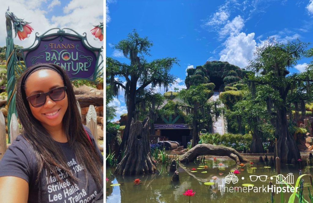 Happy NikkyJ Disney World Tiana's Bayou Adventure Ride at the Magic Kingdom Theme Park