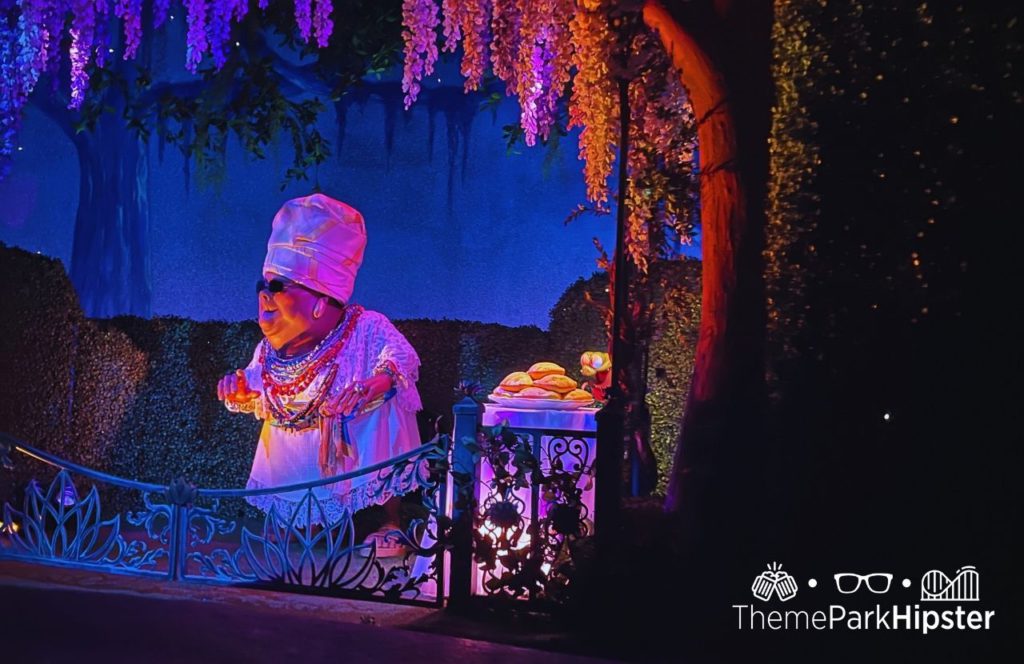 Mama Odie Disney World Tiana's Bayou Adventure Ride at the Magic Kingdom Theme Park