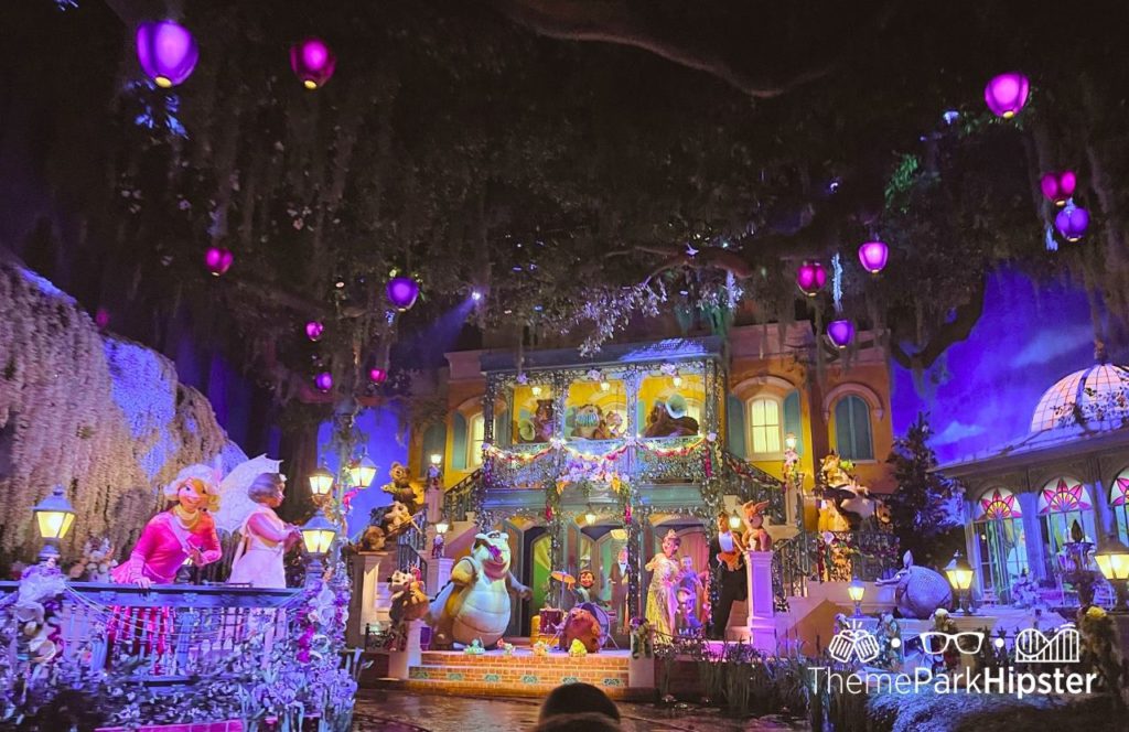 Party Scene Disney World Tiana's Bayou Adventure Ride at the Magic Kingdom Theme Park