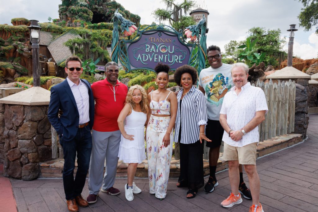 Princess and the Frog Actors at Walt Disney World Magic Kingdom Tianas Bayou Adventure Ride