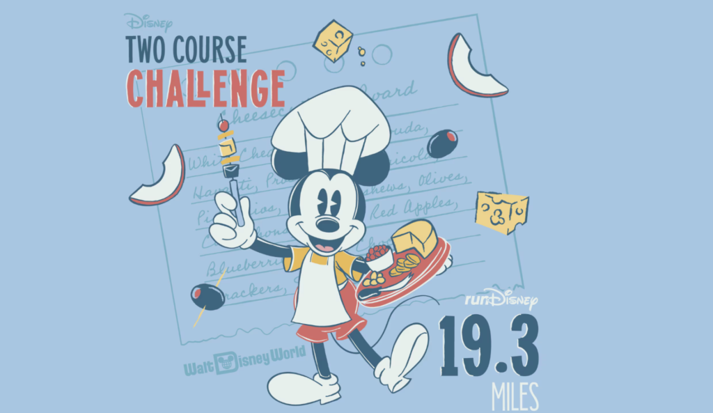 2024 Walt Disney World Wine and Dine Half Marathon Weekend 19.3 Miles Two Course Challenge