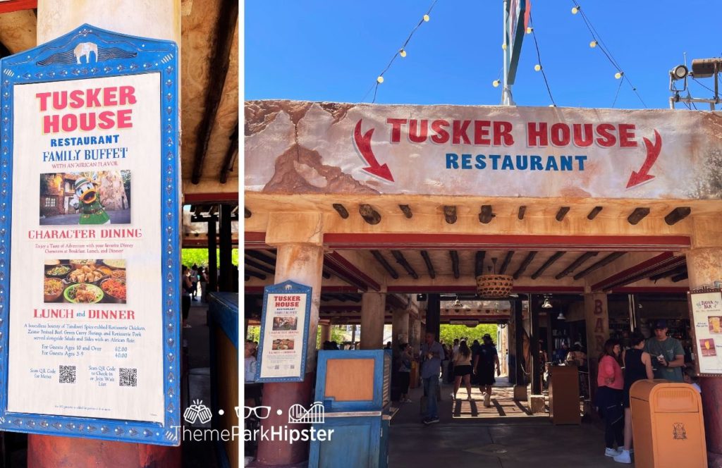 Africa Tusker House Restaurant Entrance Disney Animal Kingdom Theme Park