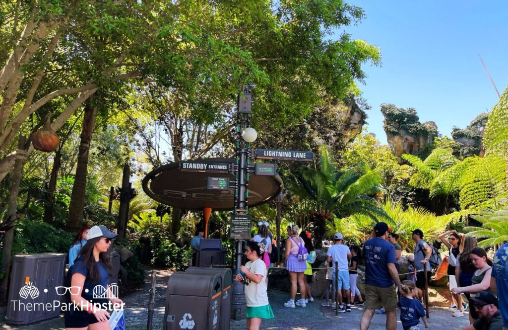 Pandora World of Avatar Flight of Passage Entrance Disney Animal Kingdom Theme Park