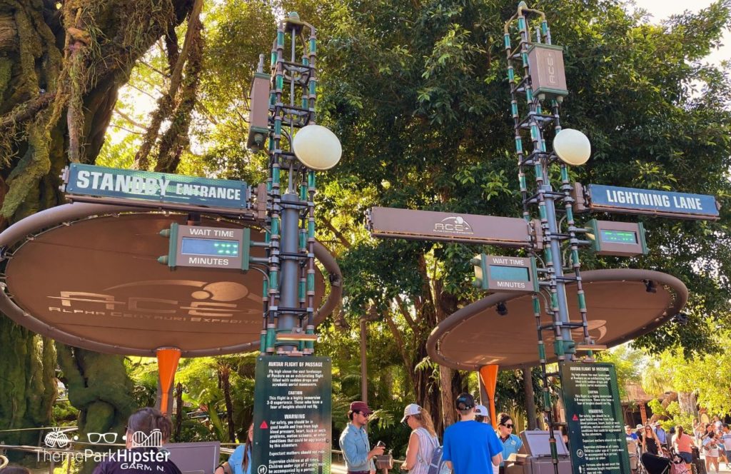 Pandora World of Avatar Flight of Passage Lightning Lane Disney Animal Kingdom Theme Park