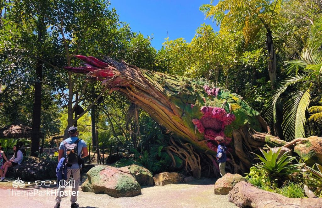 Pandora World of Avatar Water spitting plant Disney Animal Kingdom Theme Park