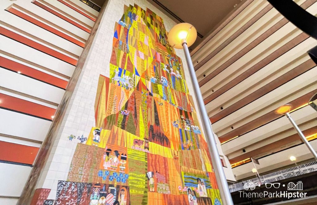 Disney's Contemporary Resort Mary Blair Artwork. Keep reading to get the ultimate guide on the best monorail resorts at Disney World.