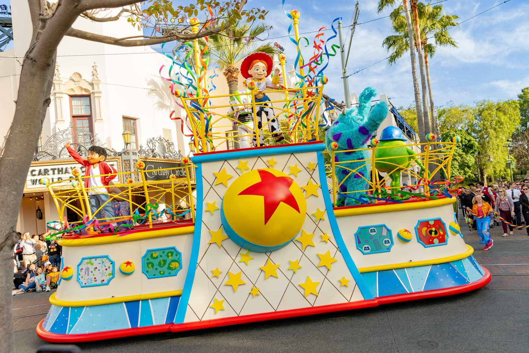 Pixar Fest at Disneyland Resort with Jessie from Toy Story