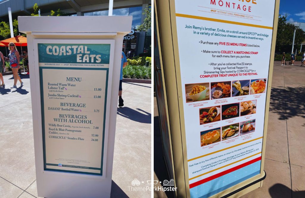 2024 Epcot Food and Wine Festival Coastal Eats Menu