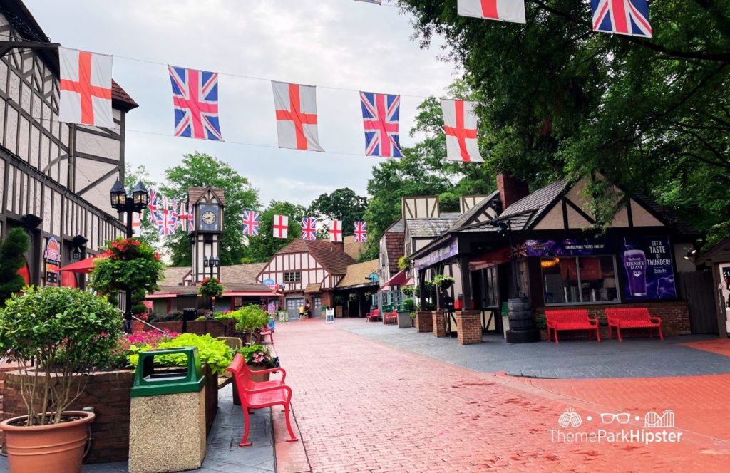 England Area at Busch Gardens Williamsburg Virginia. Keep reading to find out all you need to know about visiting Busch Gardens in Williamsburg Virginia.