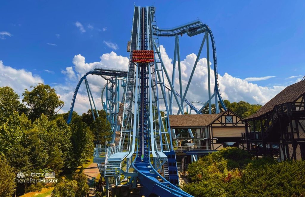 Griffon Roller Coaster at Busch Gardens Williamsburg, Virginia. Keep reading to learn more about the Busch Gardens Williamsburg VIP Tour.