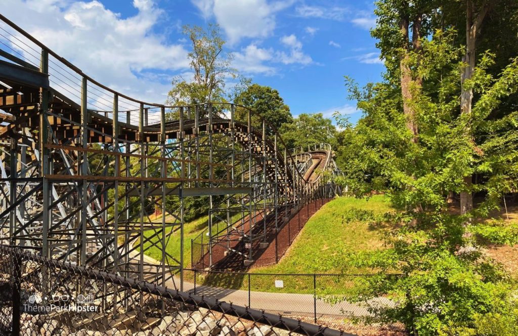 Invadr Roller Coaster at Busch Gardens Williamsburg, Virginia. Keep reading this full guide to find out everything you need to know about parking at BGW in Virginia.