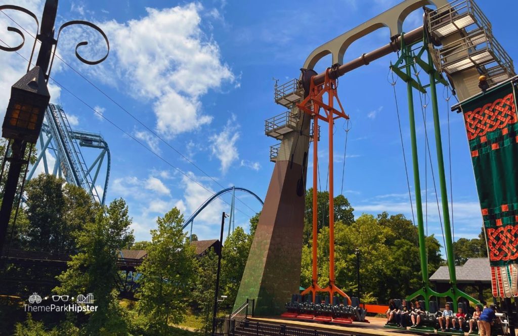 Ireland Area Finnegan's Flyer at Busch Gardens Williamsburg, Virginia