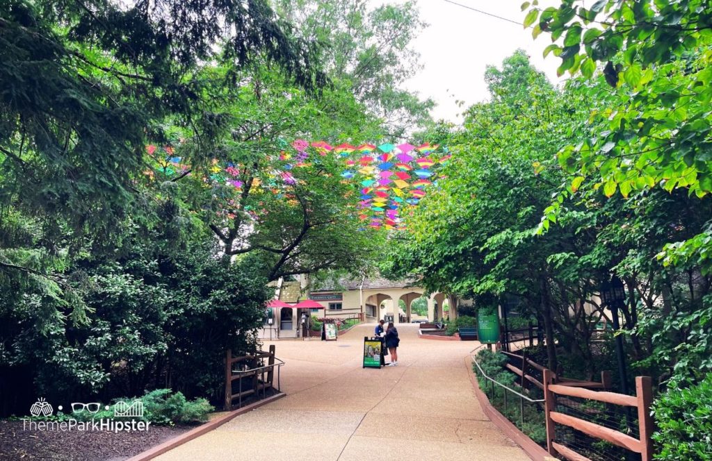 Scotland Area at Busch Gardens Williamsburg Virginia. Keep reading to find out more parking tips for Busch Gardens Williamsburg in Virginia.