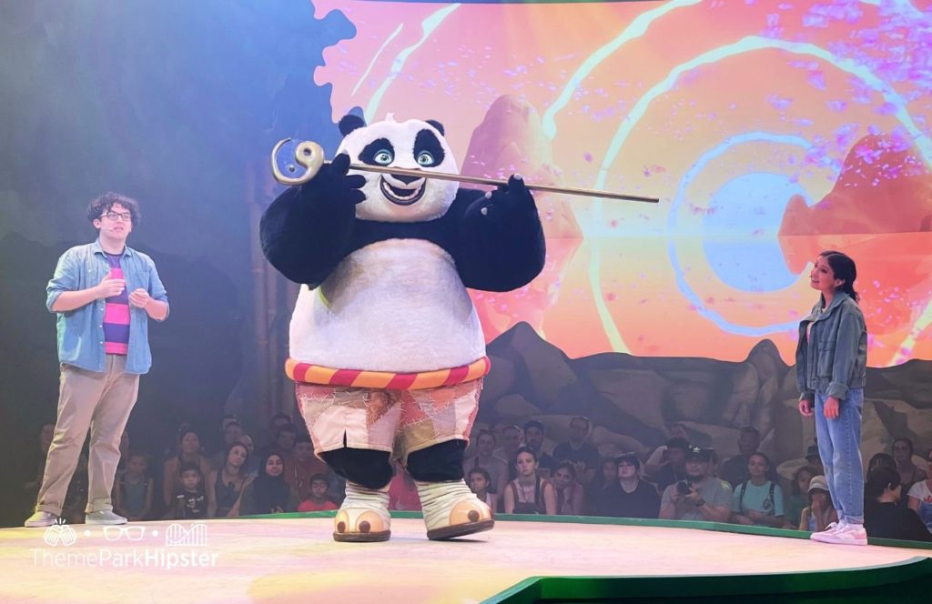 Imagination Celebration Show with Kung Fu Panda DreamWorks Land at Universal Studios Orlando Florida. Keep reading to learn more about Universal Studios Florida Dreamworks Land.